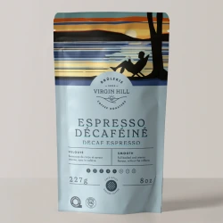 Decaf Colombia KVW Coffee Retail Bag - 227g - Ground
