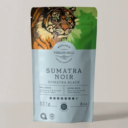Sumatra Black Coffee Retail Bag - 227g - Ground