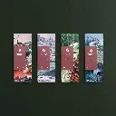 Box of 4 Assorted Chocolate Bars - (12 units)