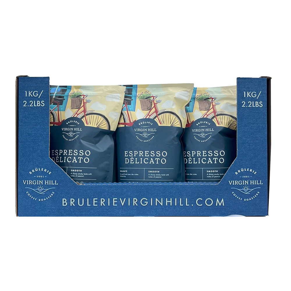 BVH Espresso Délicato 1kg Plateau - Grains (9 unités)