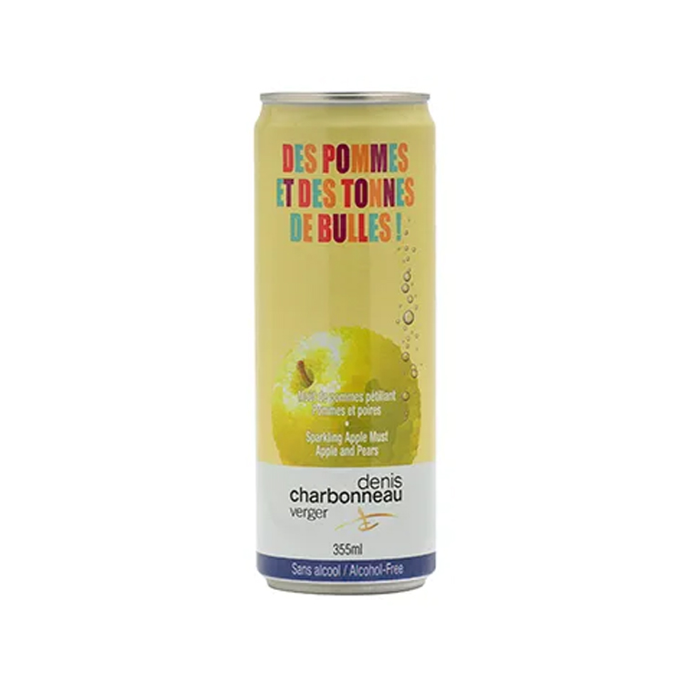 Charbonneau-Moût de Pomme & Poire 355mL (24 unités)
