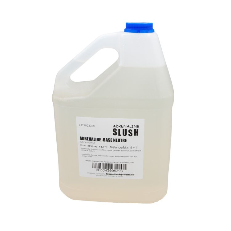 Adrenaline Neutral Slush Base (3x4L)