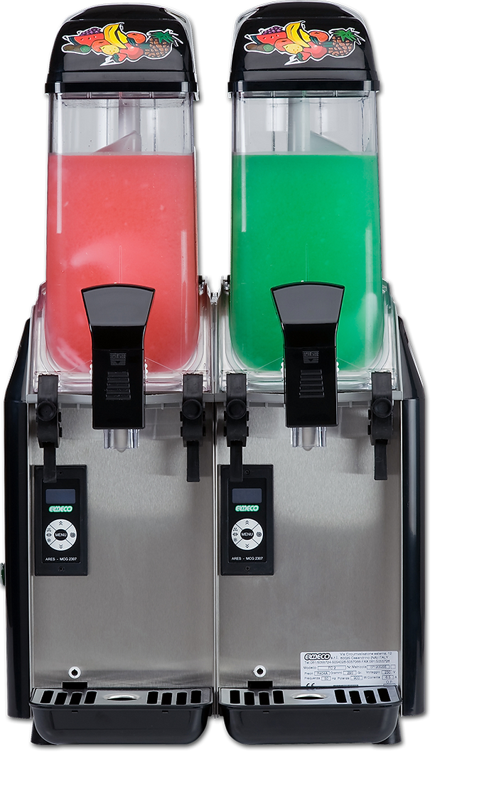 Elmeco Slush Machine First Class 2 2x12L Tanks - (1 unit)
