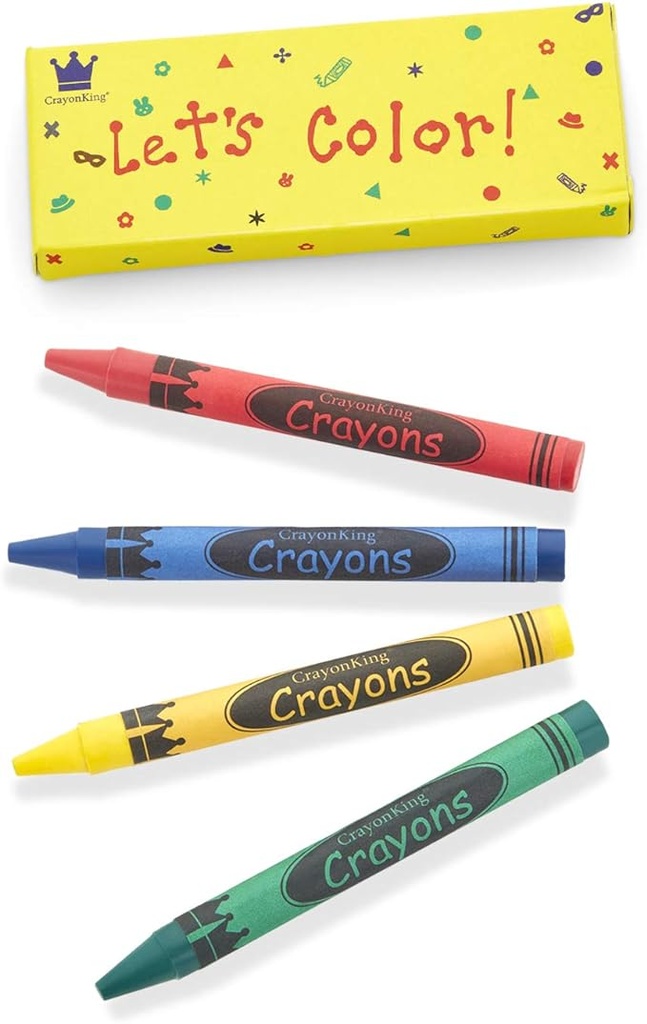 Crayons de Cire - Paquets de 4  (144 paquets)