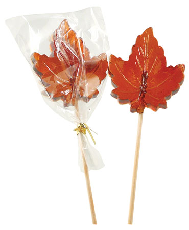 Maple Leaf Lollipop - Maple (48 units)