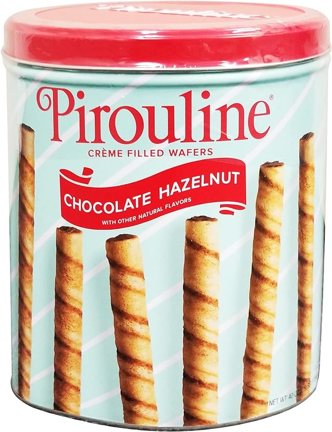 Pirouline - Rouleaux de Gaufrettes 1.1kg - Chocolat & Noisette (1 unité)