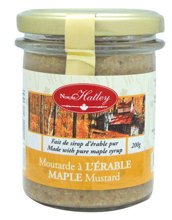 Moutarde à l'érable 200g - (12 unités)