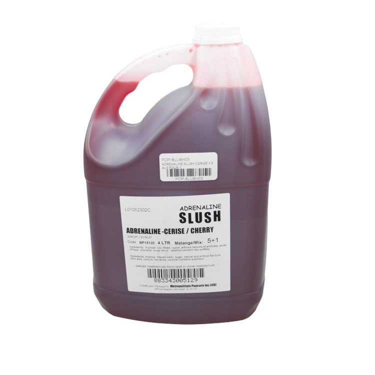[slush03] Adrénaline slush à la cerise 4L (3 unités)