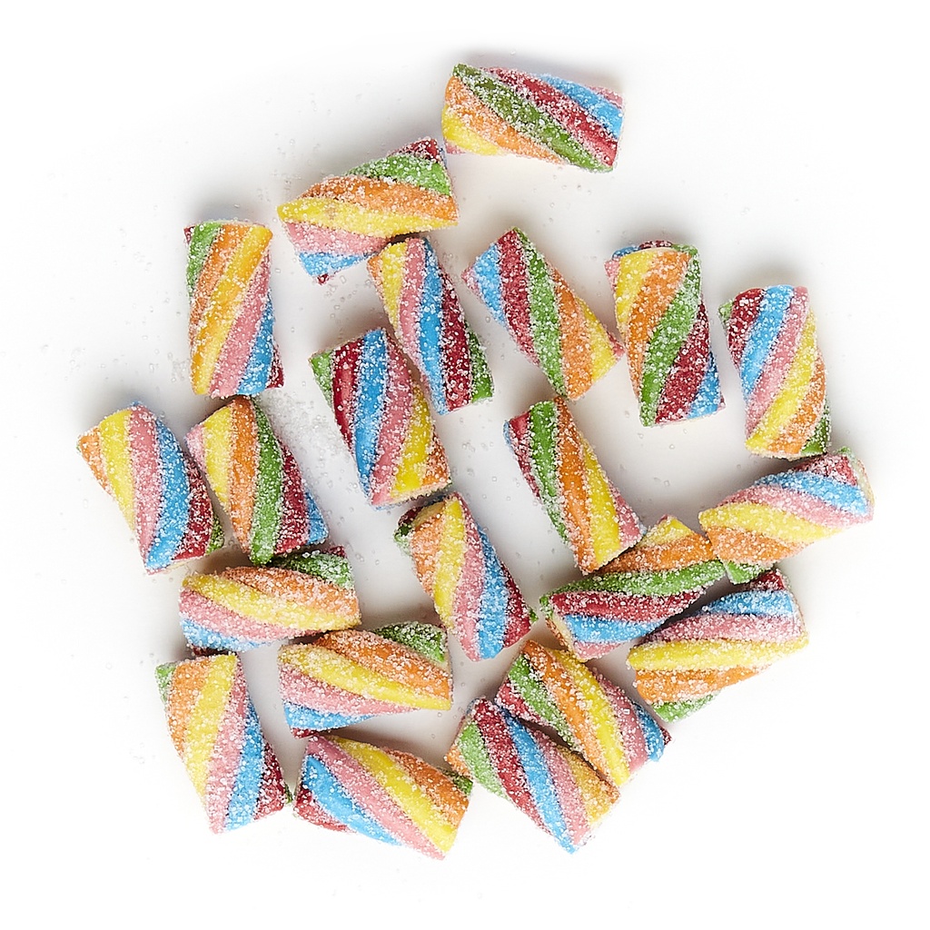 Rainbow Filled Twist 1kg - (1 unit)