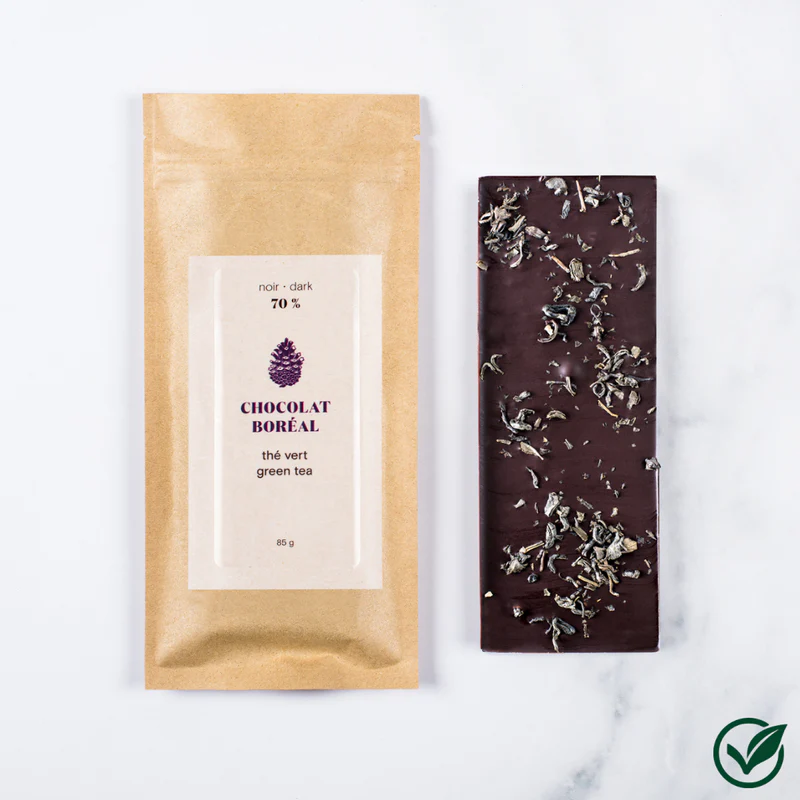 Green Tea Chocolate Tablet - (12 units)