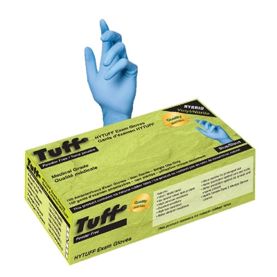 Blue Nitrile Powder-Free Medical Grade Gloves - Small (10x100 units)