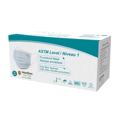 Blue Medical Mask - Level 1 (50 units)
