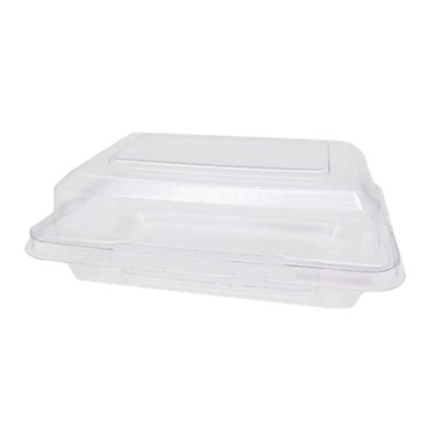 Hinged Clear RPET Container 6.25"x4.63”x2.5” - Dome Lid (200 units)
