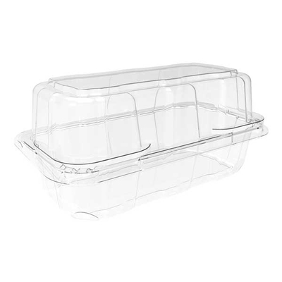 Contenant Clair Refermable (RPET)  5.75"x2.93"x2.5" - Déli R-032 (500 unités)