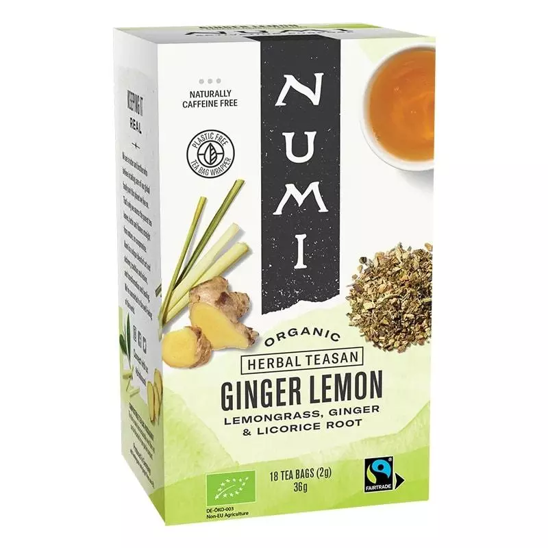 Numi Citron Gingembre Décaf - (1 unité)