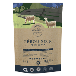 BVH Biologique Pérou Noir 1kg - Grains (1 unité)