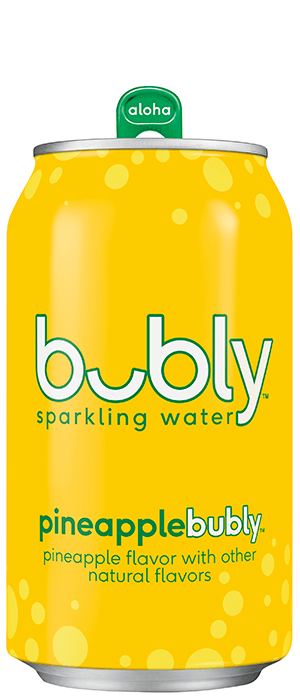 Bubly Ananas 355mL - (12 unités)