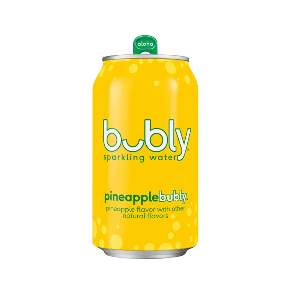 [198342] Bubly Pineapple 355mL - (12 units)