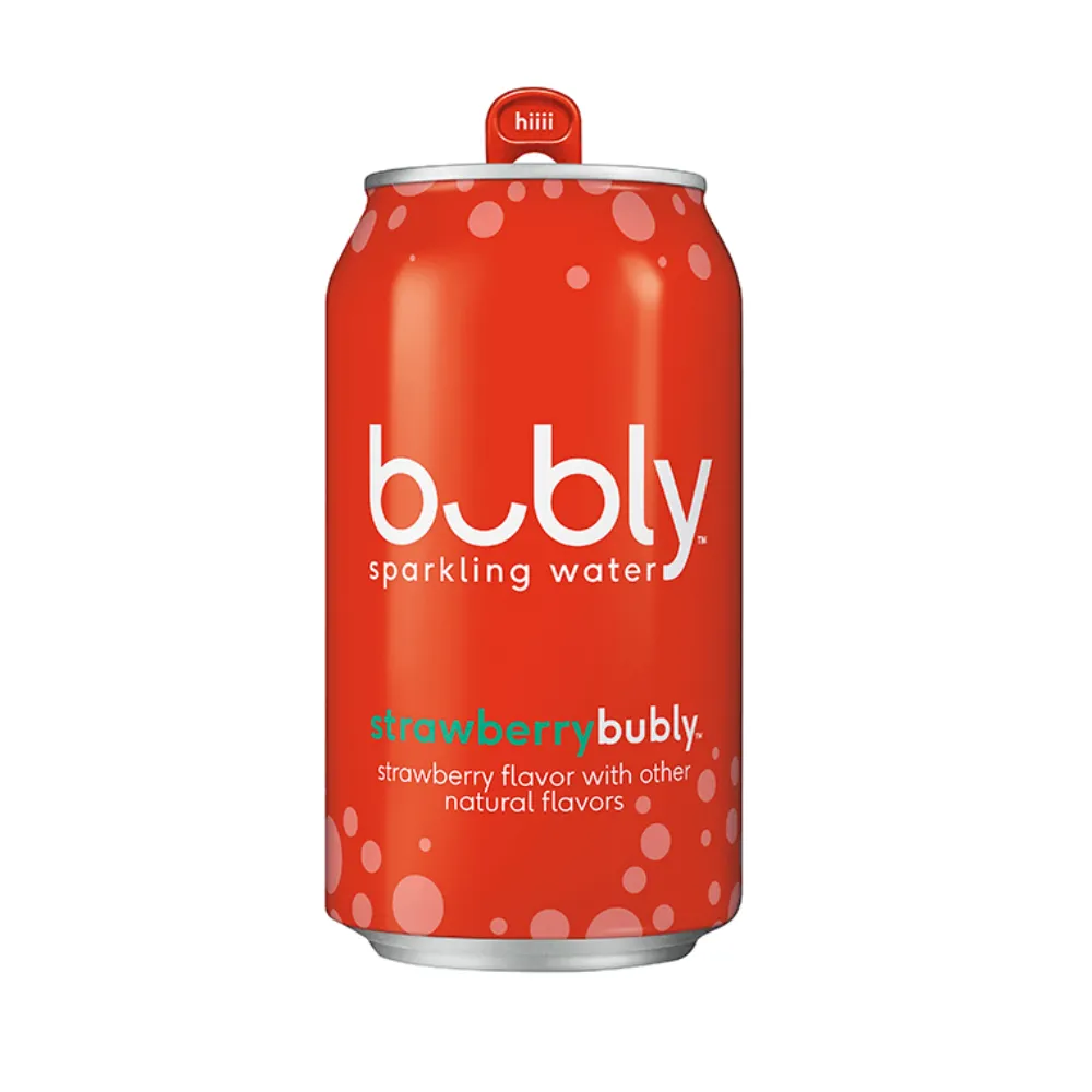 [166538] Bubly Strawberry 355mL - (12 units)