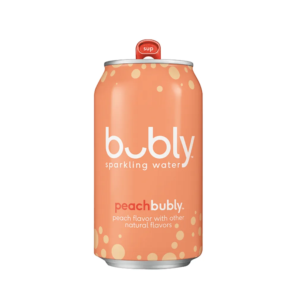 [198346] Bubly Peach 355mL - (12 units)