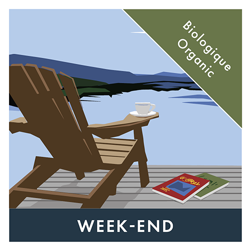 [B2.27WkdG1] BVH Organic Weekend Blend 2.27kg - Beans (1 unit)
