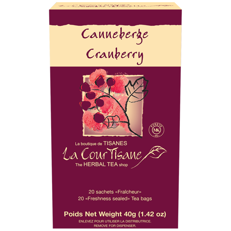 La Courtisane Cranberry Tea - (6x20 units)