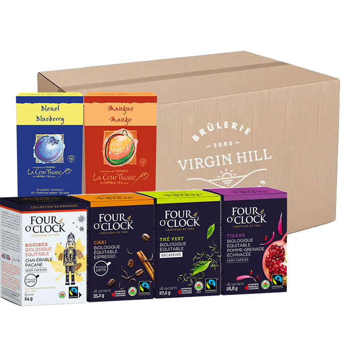 Comforting Tea Assortment Varied Flavors - (103 units)