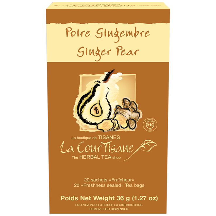 La Courtisane Ginger Pear Tea - (6x20 units)