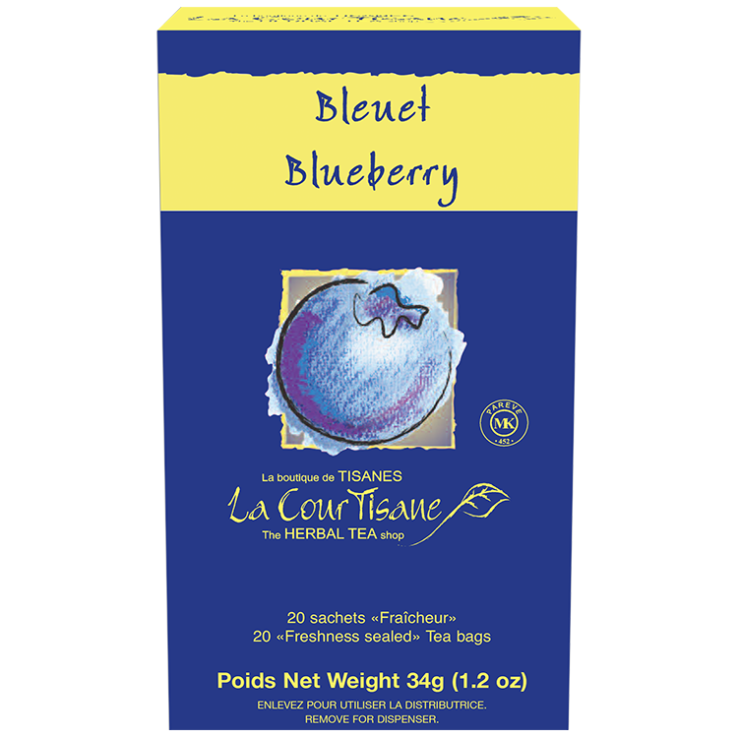 La Courtisane Blueberry Tea - (6x20 units)