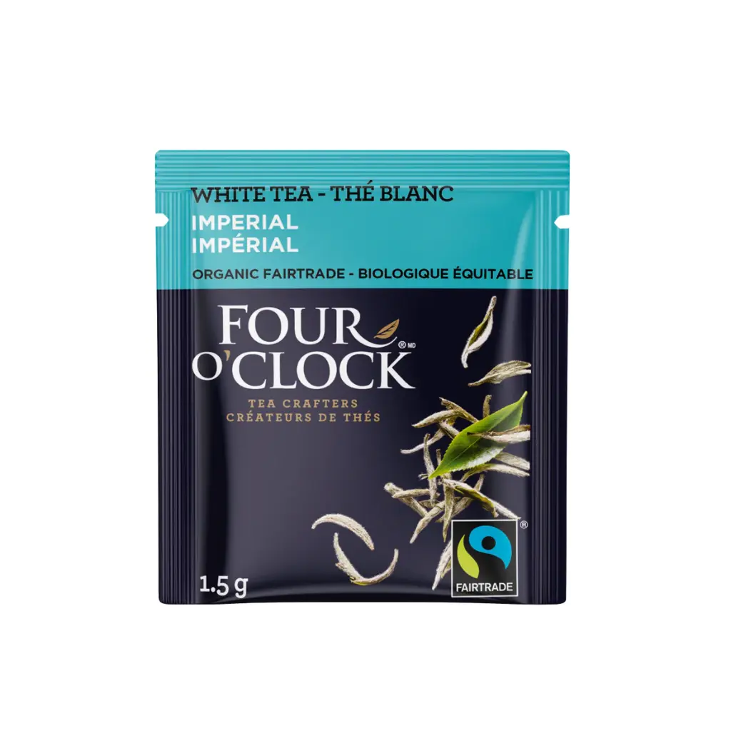 Four O'Clock White Tea Imperial Organic Fairtrade (80 units) 