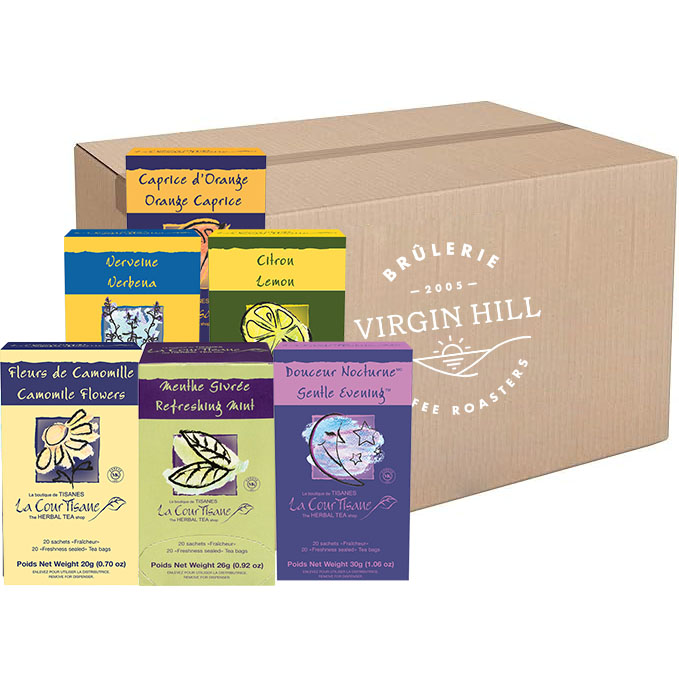 Assortiment de Thé Relaxant Saveurs Variées - (120 unités)