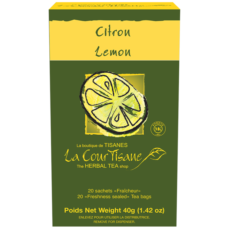 Citron sauvages 40g courtisane - Tisane  (6x20 unités)