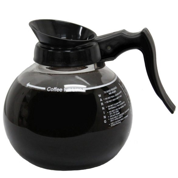 [Silex, 70280400303] Curtis - DB12-REG Carafe De Verre 1.9L - Poignée Noire (1 unité)