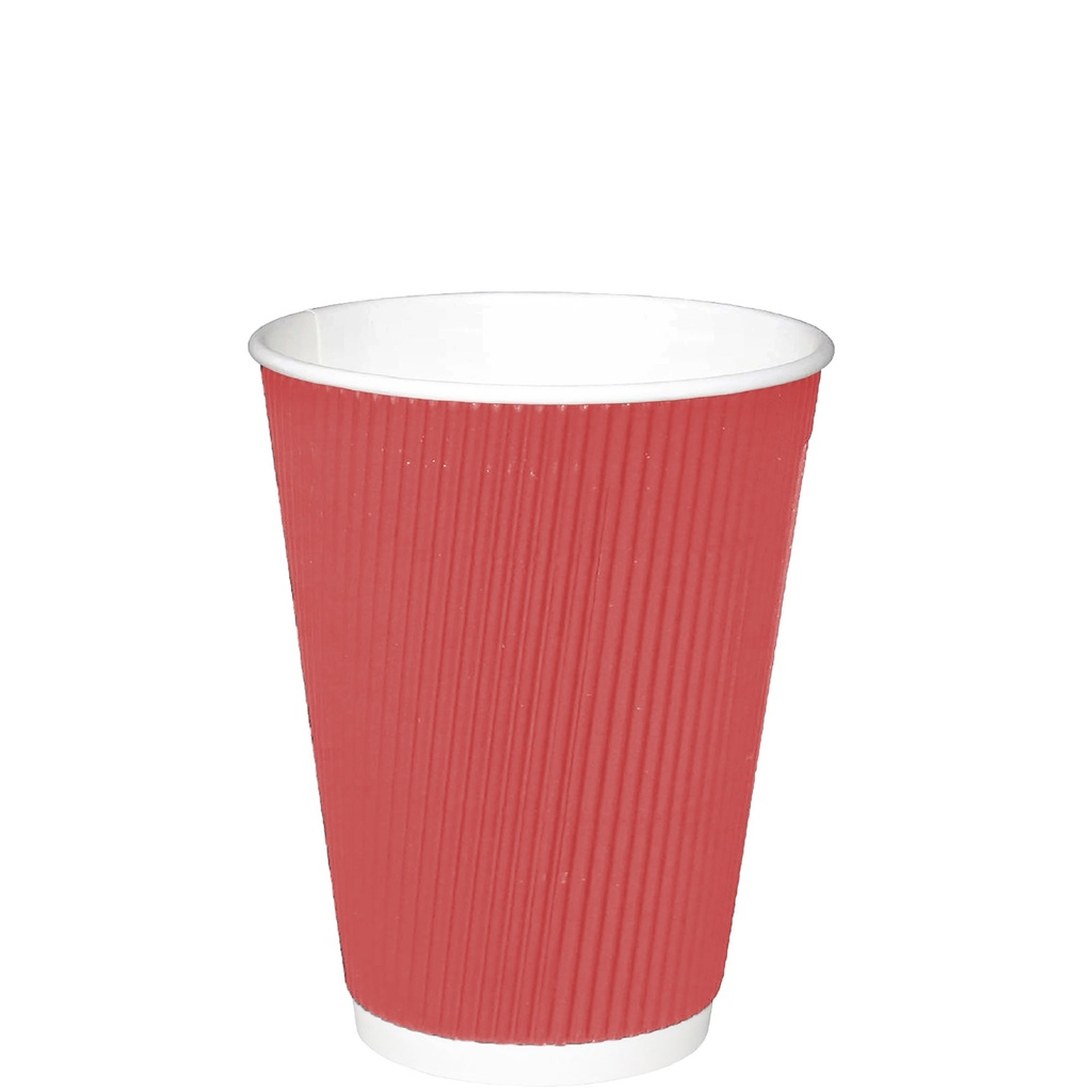 Table Accents - Triple Wall Insulated Cups 8oz - Red (500 units)