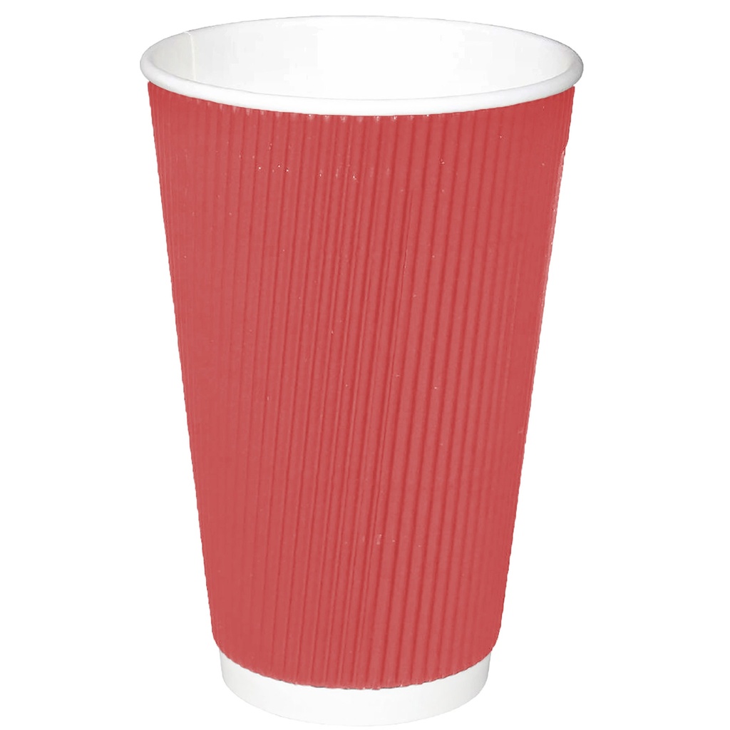 Table Accents - Triple Wall Insulated Cups 16oz - Red (500 units)