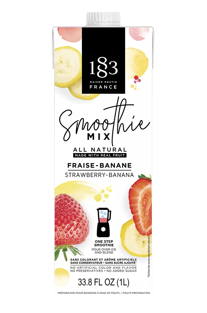 1883 smoothie fraise-banane (8x1L)