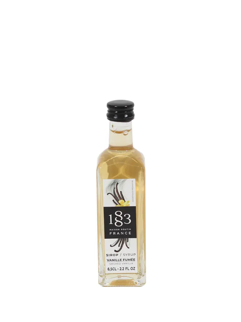 [986716] 1883 Sirop Vanille Fumée 65ml - Verre (20 unités)