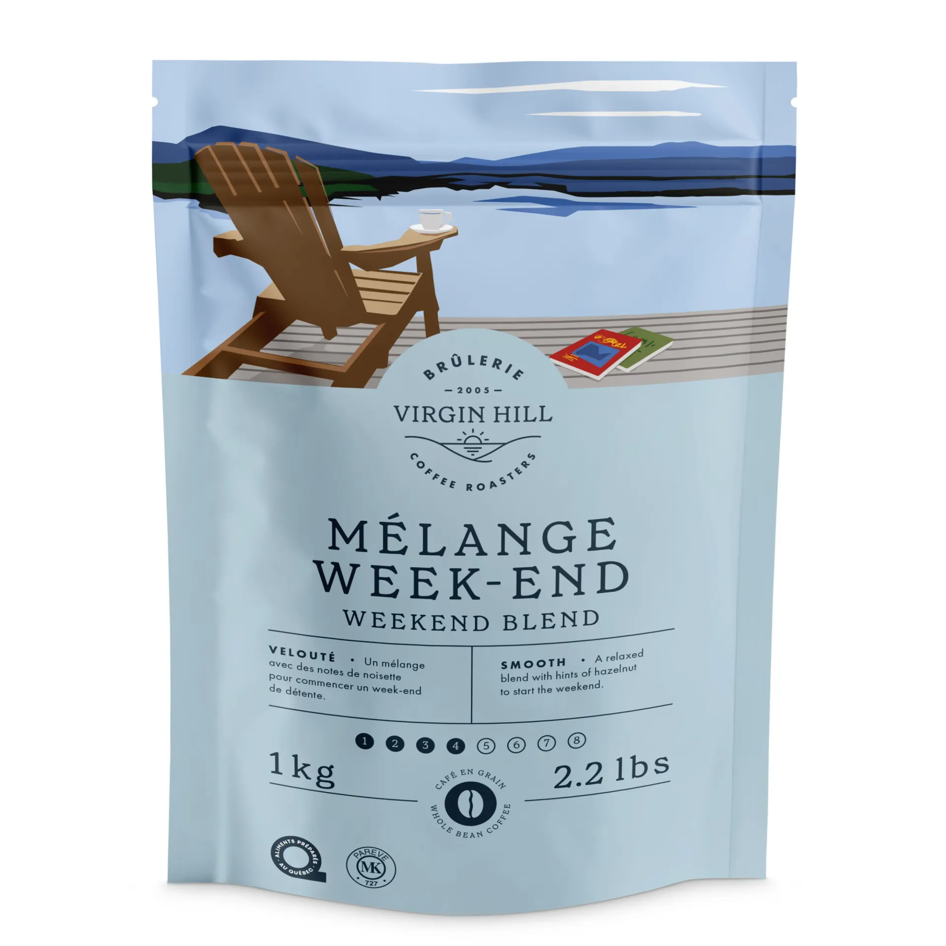 BVH - Weekend Blend 1kg - Ground (12 units)