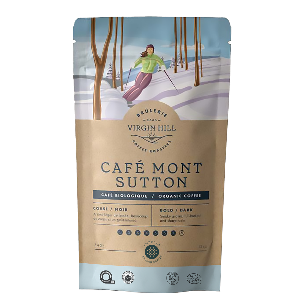 [B340SutM10] BVH Organic Café Mont Sutton 340g - Ground (10 units)