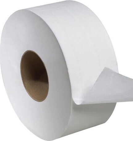Papier Hygiénique Jumbo 1000' 3.25" Centre - 2 Plis (12 Rouleaux)