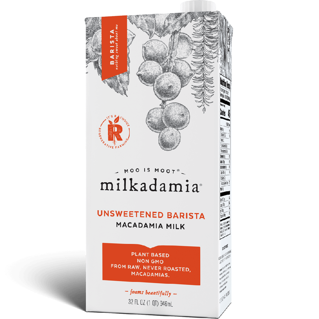 Milkadamia Barista 946ml - Unsweetened (12 units)