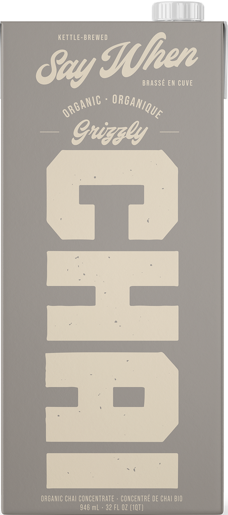 Say When Chai Grizzly 946mL - (12 units)