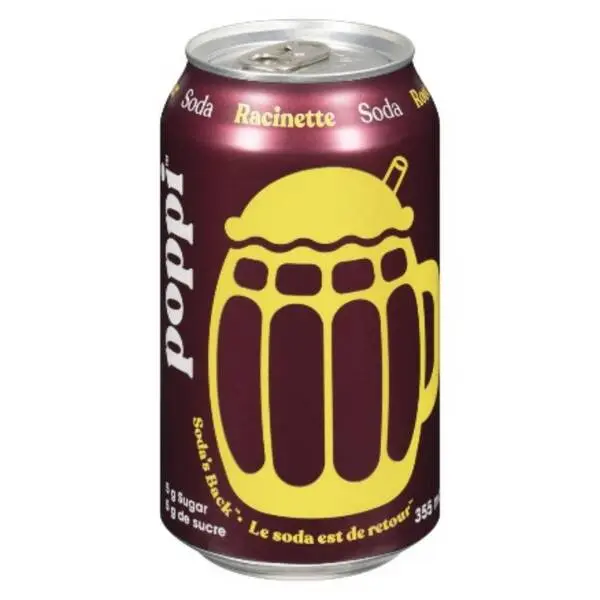 Poppi-Rootbeer -355ml can (12 units)    