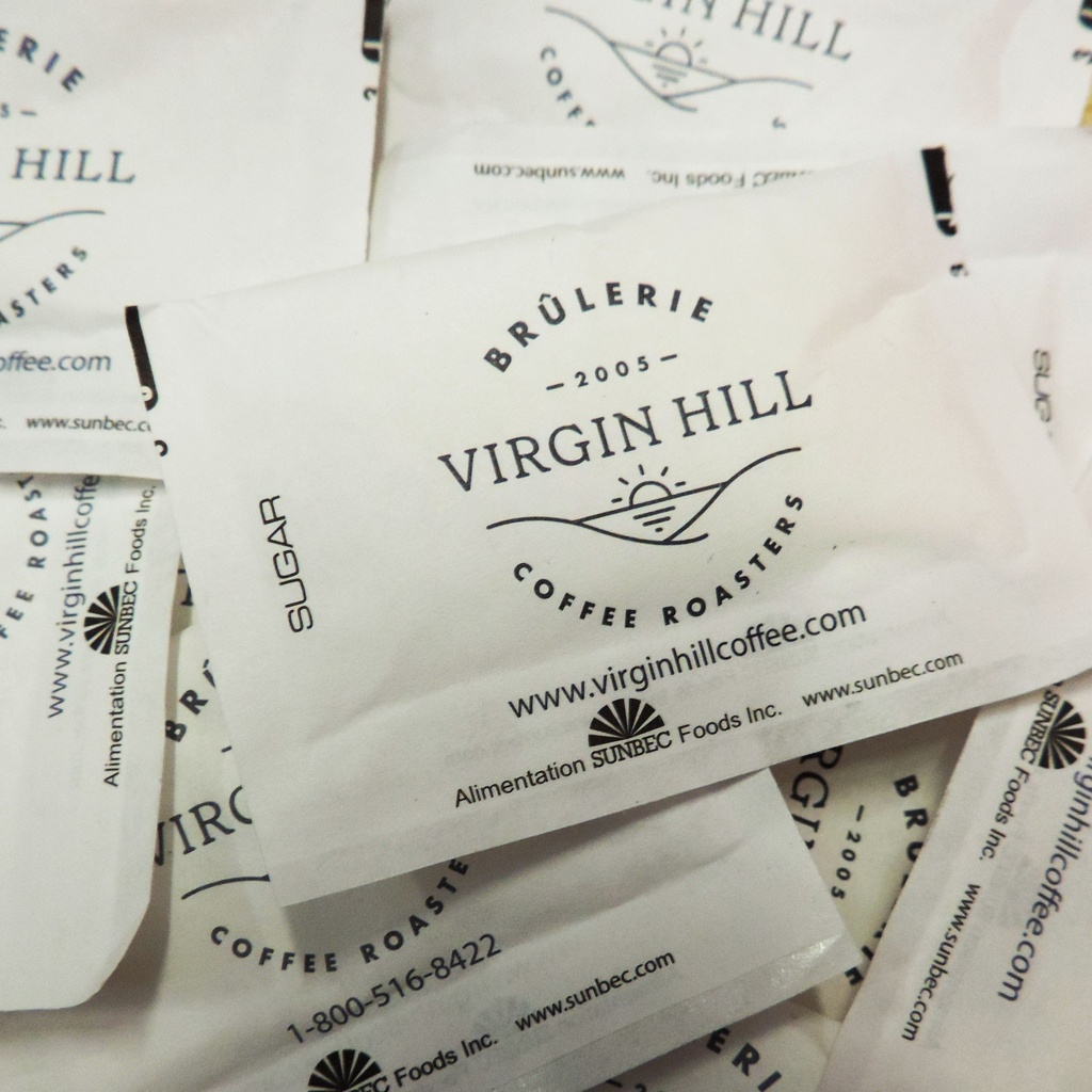 [SI1000VIRGINHILL] White Sugar Packets - (1000 units)