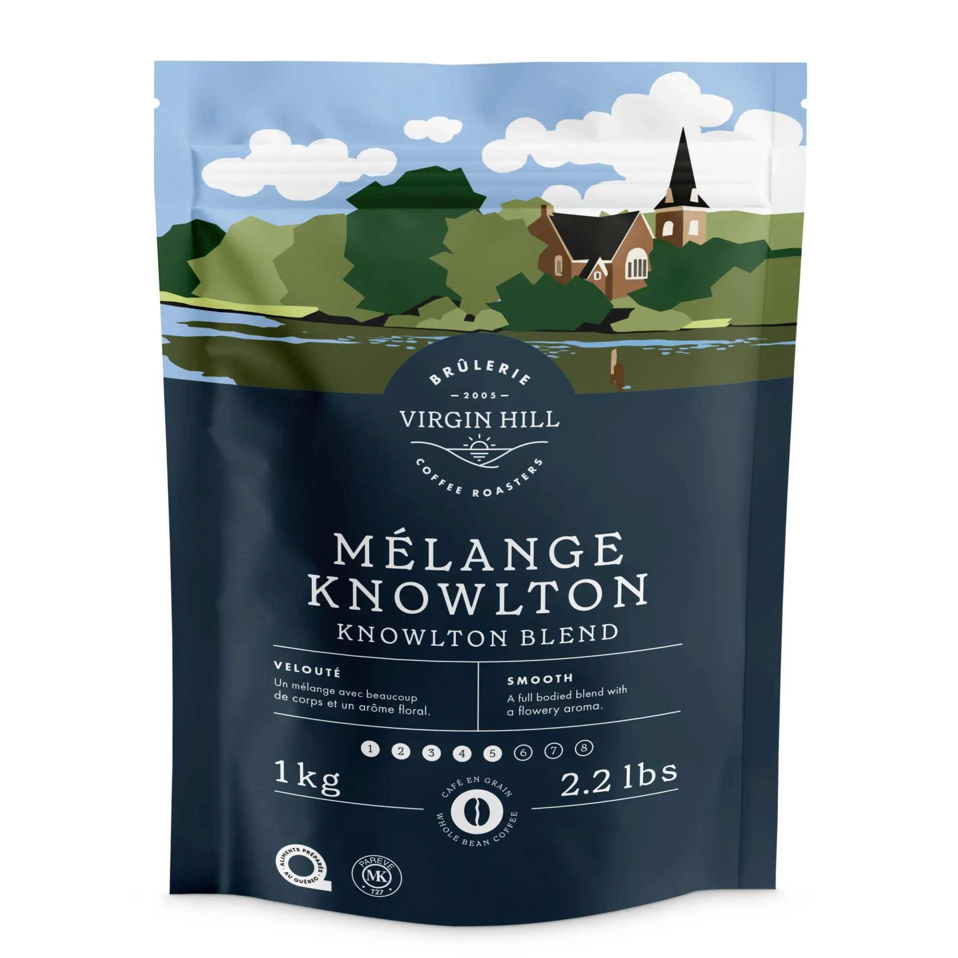 [R1KnoG4] BVH Mélange Knowlton 1kg - Grains (4 unités)
