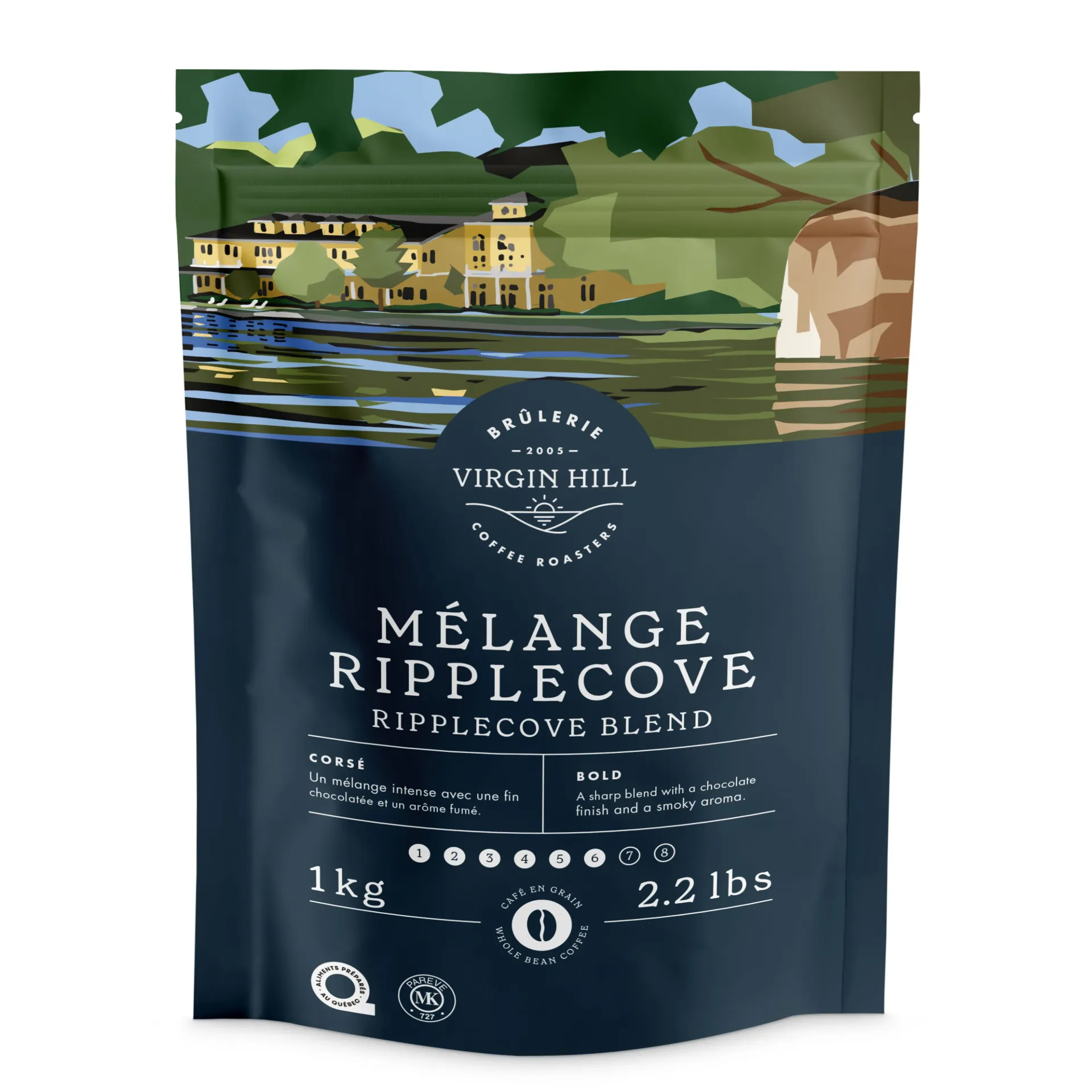 [R1RipG4] BVH Mélange Ripplecove 1kg - Grains (4 unités)