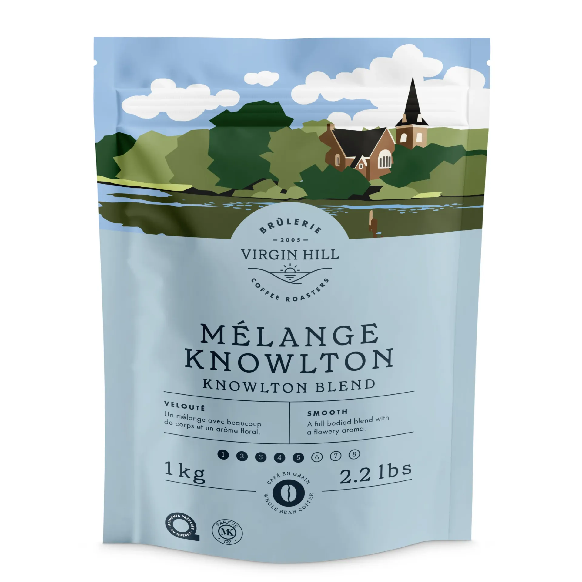 [R1KnoM4] BVH Mélange Knowlton 1kg - Moulu (4 unités)