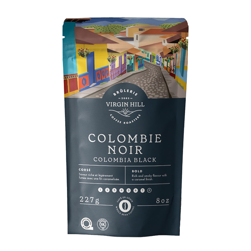 [R227ColNG10] BVH - Colombia Black 227g - Beans (10 units)