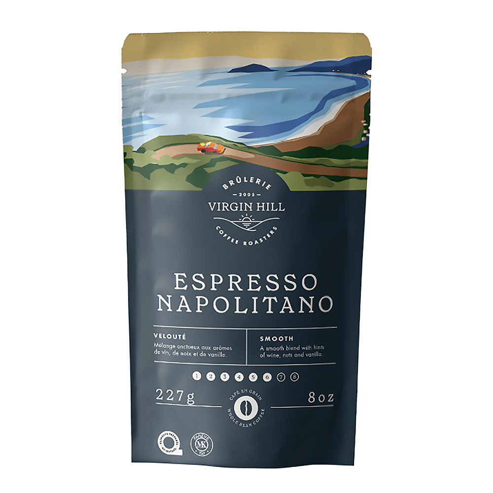 [R227ENaG10] BVH - Espresso Napolitano 227g - Beans (10 units)