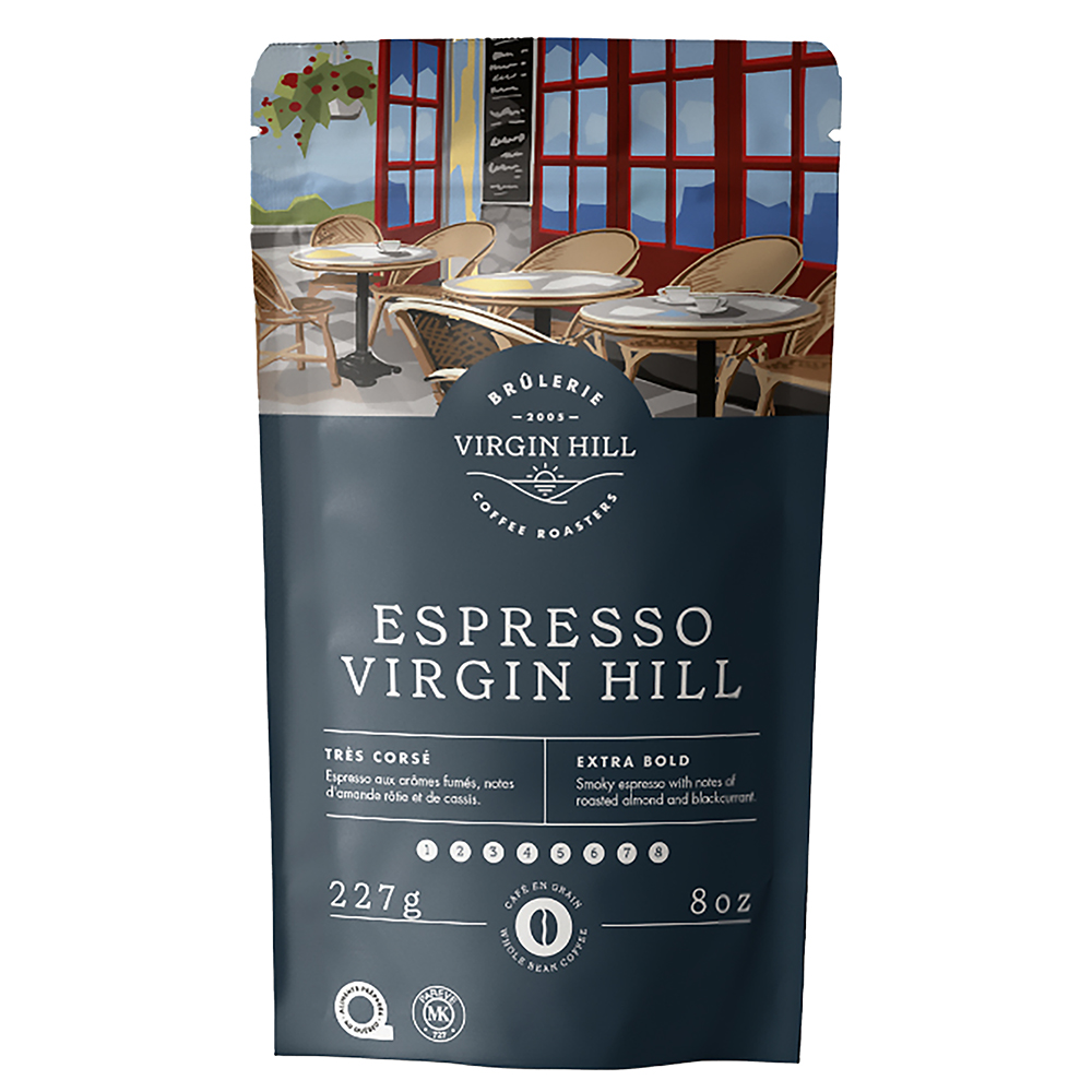 [R227EVHG10] BVH - Espresso Virgin Hill 227g - Beans (10 units)